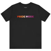 Lesbian Pride Mode Ombre Logo Tee